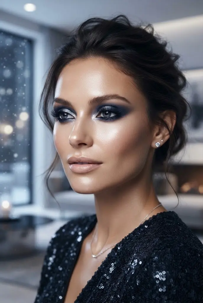 19 Elegant Winter Makeup Looks Perfect for Holiday Parties and Snowy Days