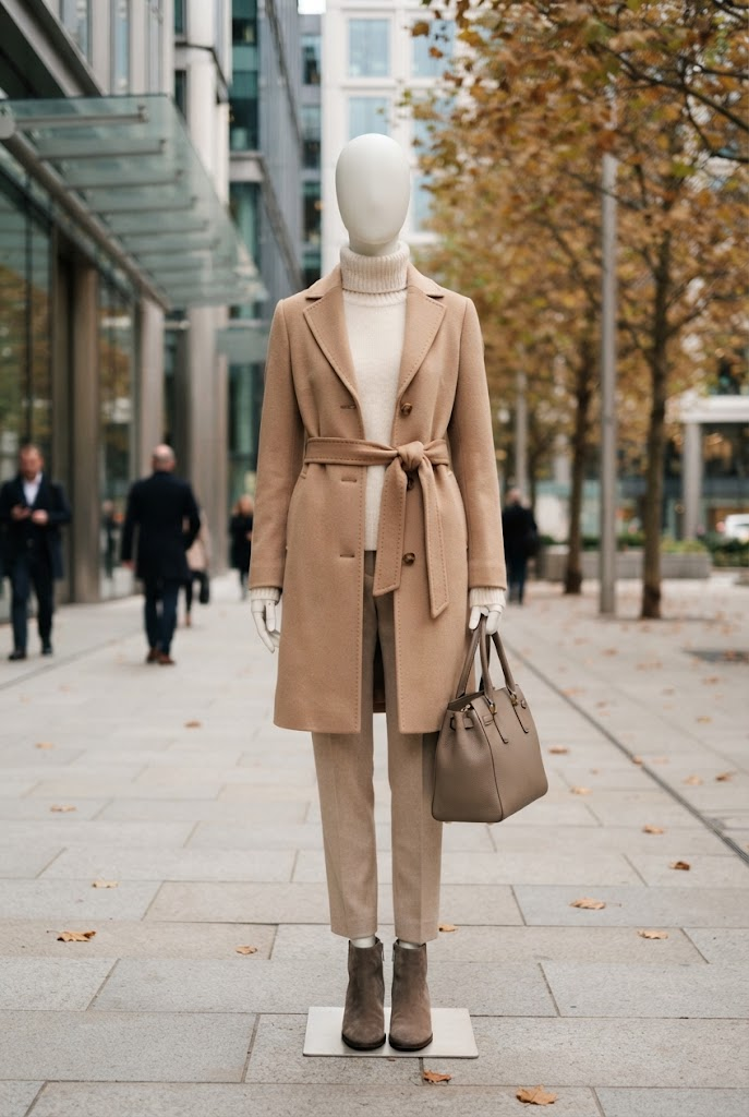 7. Monochrome Neutral Fall Outfit